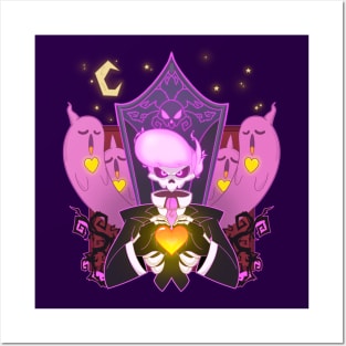 Mystery Skulls Ghost Posters and Art